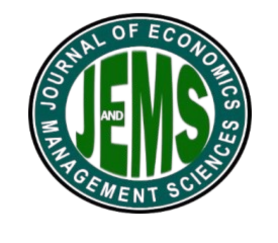 Journal of Economics and Management Sciences (JEMS) - University of Bamenda